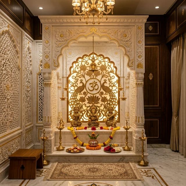 Classic Teakwood Temple